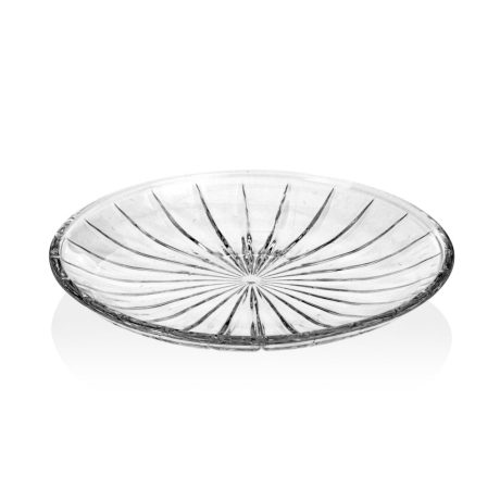 Przejdź do produktu Talerzyk deserowy szklany podstawka na ciasto Altom Design VENUS 15,2cm | 1 sztuka