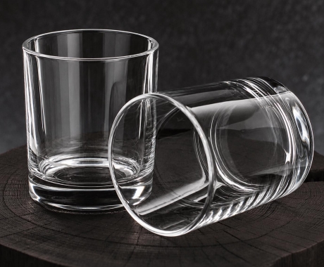 Przejdź do produktu Szklanki do wody soku whisky z grawerem logo firmy | Glasmark 350ml (NOVA) | 6 szt. 