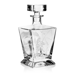 Zestaw do whisky 6+1 WĘDKARSKI karafka i szklanki w skrzynce (IMPERIAL)