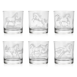 Zestaw do whisky 6+1 KONIE karafka i szklanki w skrzynce (IMPERIAL)
