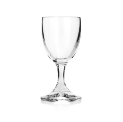 Kieliszki kryształowe na stopce do wódki BOHEMIA Crystalex Pralines 30 ml | 6 szt.