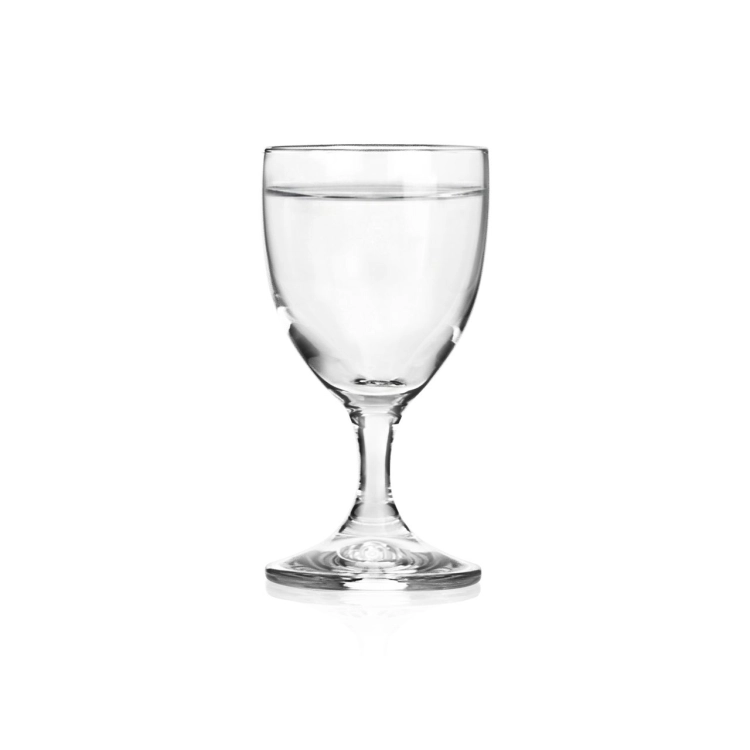 Kieliszki kryształowe na stopce do wódki BOHEMIA Crystalex Pralines 50 ml | 6 szt.