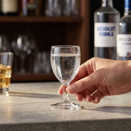 Przejdź do produktu Kieliszki kryształowe na stopce do wódki BOHEMIA Crystalex Pralines 50 ml | 6 szt.