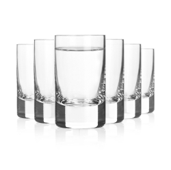 Kieliszki do wódki typu Shot BOHEMIA Prestige 45 ml | NISKIE | 6 szt