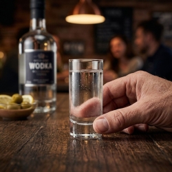 Kieliszki do wódki typu Shot BOHEMIA Prestige 45 ml | WYSOKIE | 6 szt