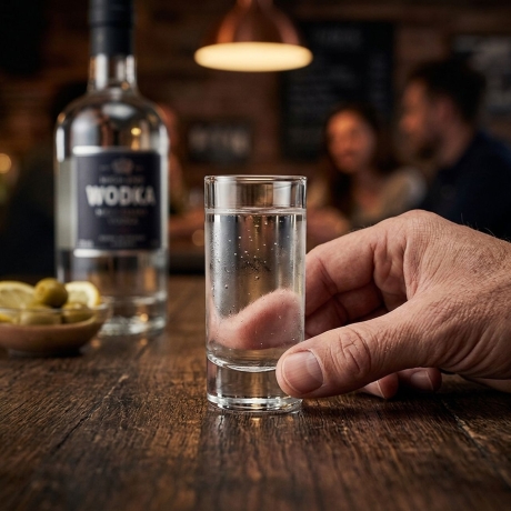 Przejdź do produktu Kieliszki do wódki typu Shot BOHEMIA Prestige 45 ml | WYSOKIE | 6 szt