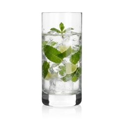 Szklanki wysokie do drinków long drink proste BOHEMIA Prestige LONG 390 ml | 6 szt