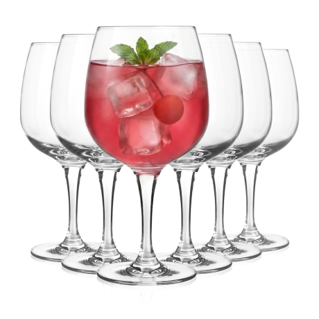 Przejdź do produktu DUŻE kieliszki do koktajli typu Aperol Spritz Gin & Tonic TREND FOR HOME Copa 790 ml | 6 szt