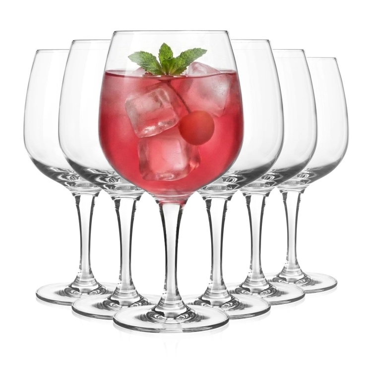 DUŻE kieliszki do koktajli typu Aperol Spritz Gin & Tonic TREND FOR HOME Copa 790 ml | 6 szt