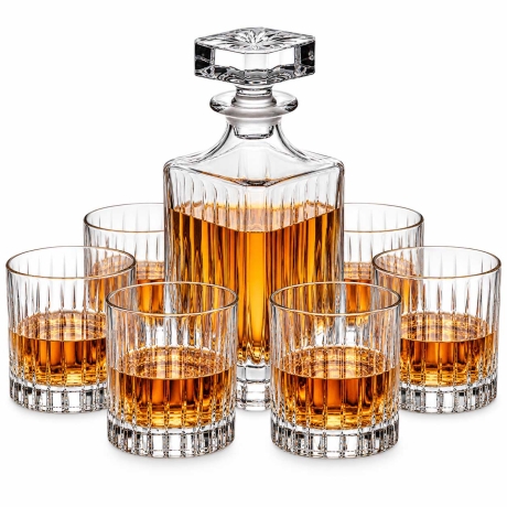Przejdź do produktu Ekskluzywny zestaw do whisky RCR Timeless 6+1