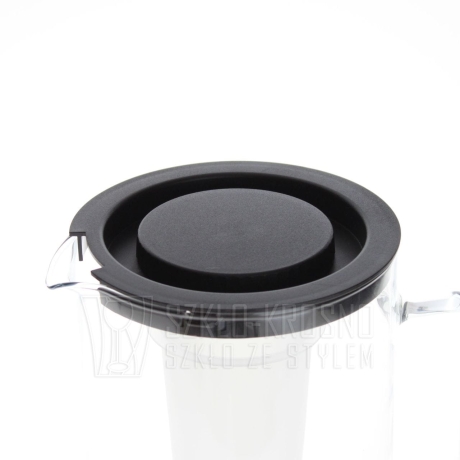 Przejdź do produktu Dzbanek z wkładem na lód oraz zaparzaczem Simax 2,5 L - CZARNA POKRYWKA