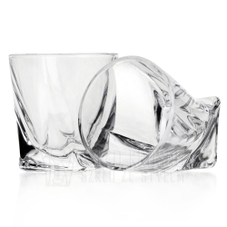 Kieliszki do wódki Bohemia Quadro - KRYSZTAŁ 55 ml