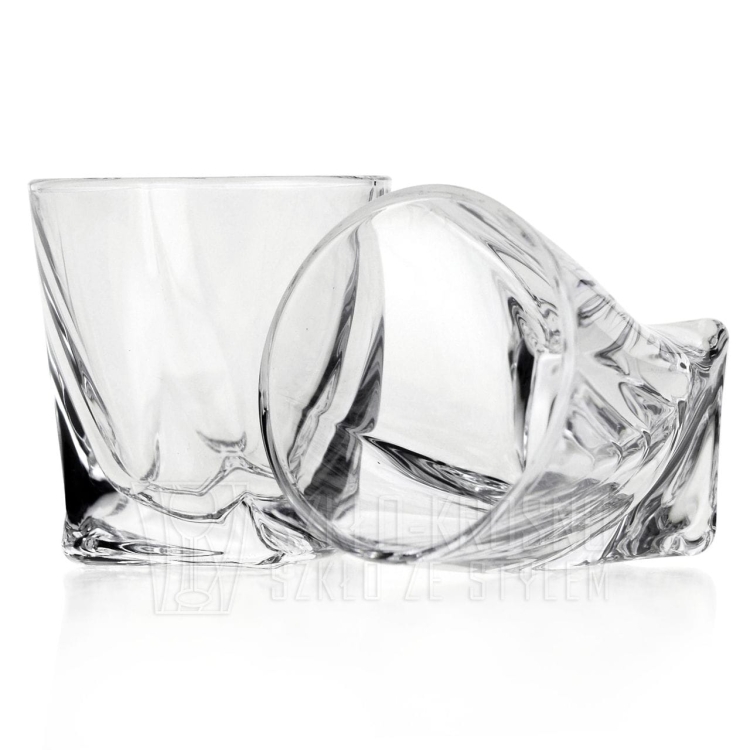 Kieliszki do wódki Bohemia Quadro - KRYSZTAŁ 55 ml