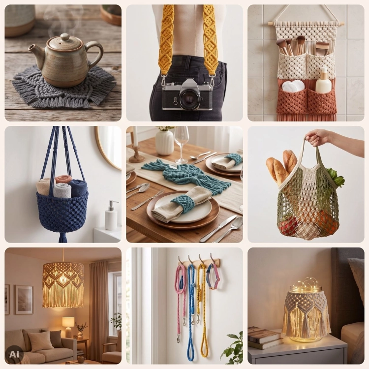 Sznurek POLIESTROWY Płaski do rękodzieła makramy Wojskowy 3mm 100m