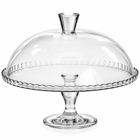 Przejdź do produktu Patera z kloszem na nóżce PASABAHCE Patisserie ⌀ 32 cm