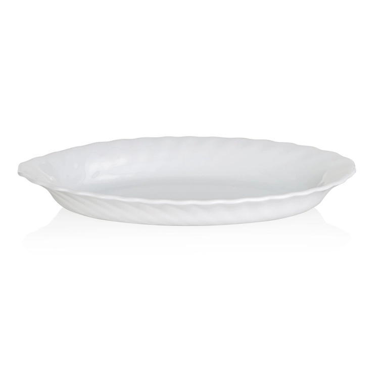 Półmisek owalny 22x13,5 cm Luminarc Trianon | z białego szkła hartowanego | 1 sztuka