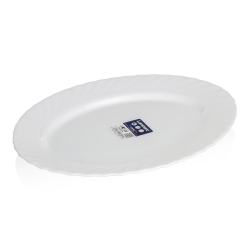 Półmisek owalny 29x21 cm Luminarc Trianon | z białego szkła hartowanego | 1 sztuka