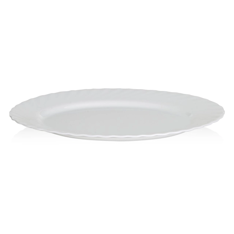 Półmisek owalny 29x21 cm Luminarc Trianon | z białego szkła hartowanego | 1 sztuka