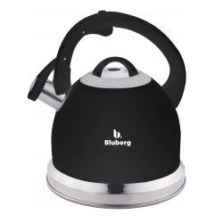 Czajnik tradycyjny z gwizdkiem Czarny Bluberg 3L Indukcja Gaz BB-2803