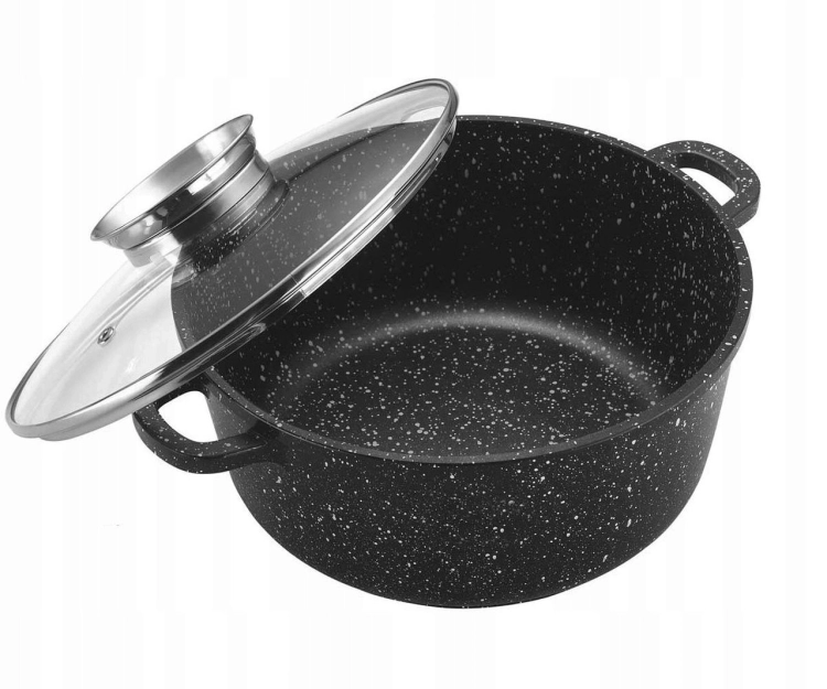 Zestaw garnków Hoffner Elegance Stal nierdzewna 6 el. HF-7911