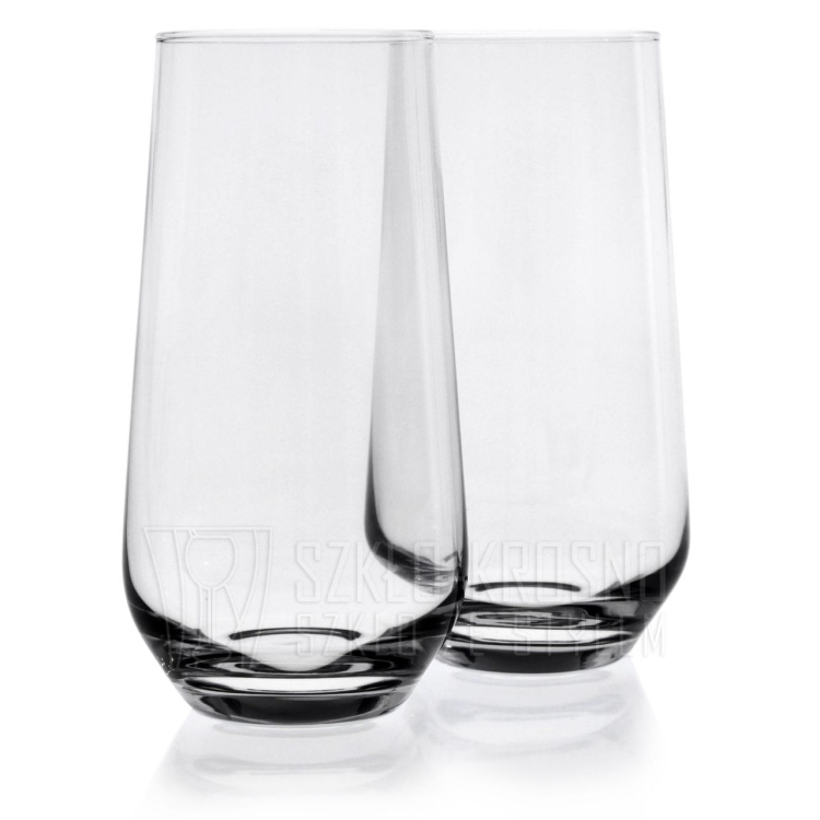 Szklanki long drink do drinków, wody, soku KROSNO Splendour 480 / 490 ml