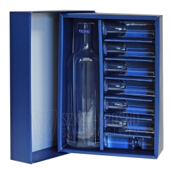 Ekskluzywny zestaw do wódki 6+1 KROSNO GOTIC