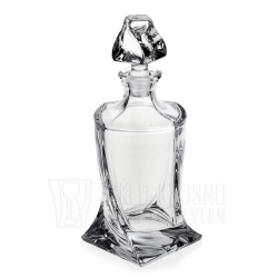 Ekskluzywna karafka do whisky Bohemia Quadro 850 ml 