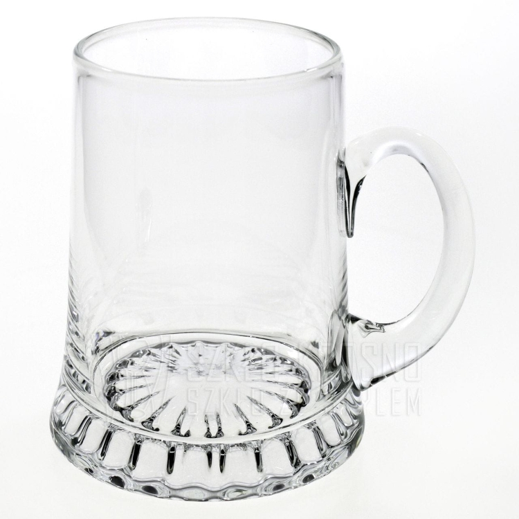 Duży kufel z rączką do piwa 1000ml