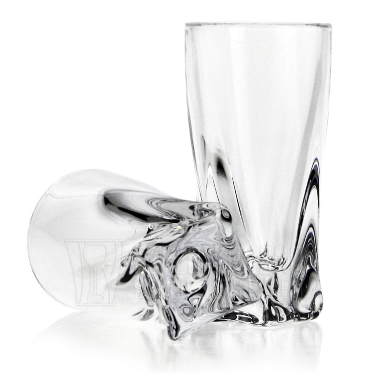 Kieliszki do wódki Bohemia Quadro - KRYSZTAŁ 50 ml