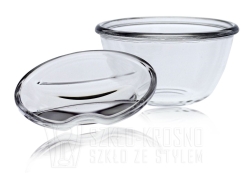 Szklana cukiernica z pokrywką 12cm (481.719)