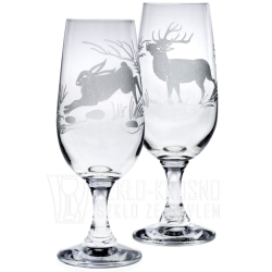 Kieliszki do szampana "Myśliwskie" 180ml