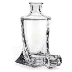 Kryształowy zestaw do wódki Bohemia Quadro 6+1