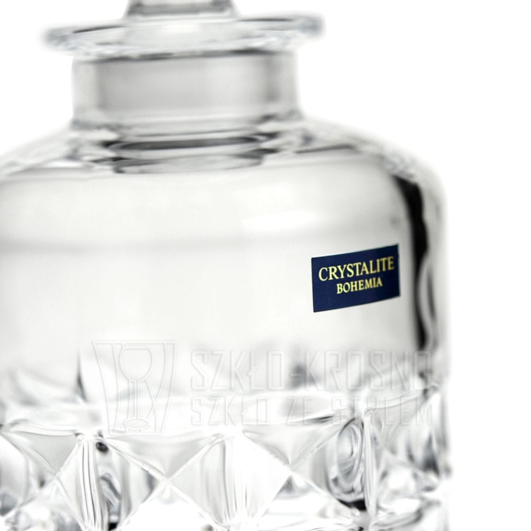Kryształowa Karafka do whisky Bohemia DIAMOND 700 ml
