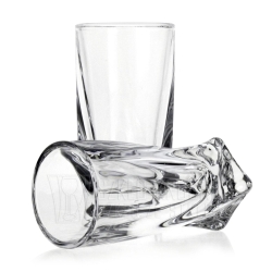 Kieliszki do wódki Bohemia Quadro - KRYSZTAŁ 50 ml