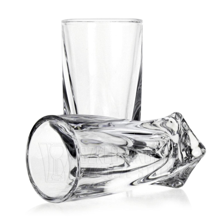 Kieliszki do wódki Bohemia Quadro - KRYSZTAŁ 50 ml