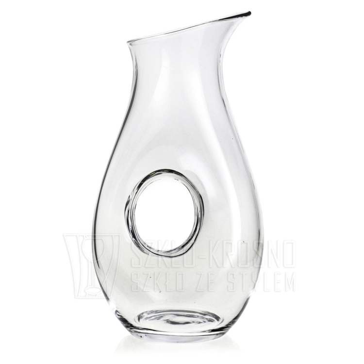 Karafka, dzbanek z otworem do serwowania wina, wody, napojów 1,2L