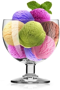 Pucharki do deserów, lodów KROSNO Tasting 350 ml