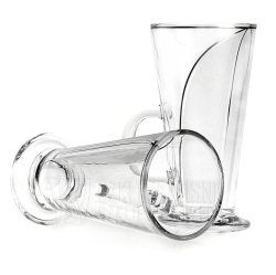 Komplet szklanek do kawy, latte 250 ml PŁETWA