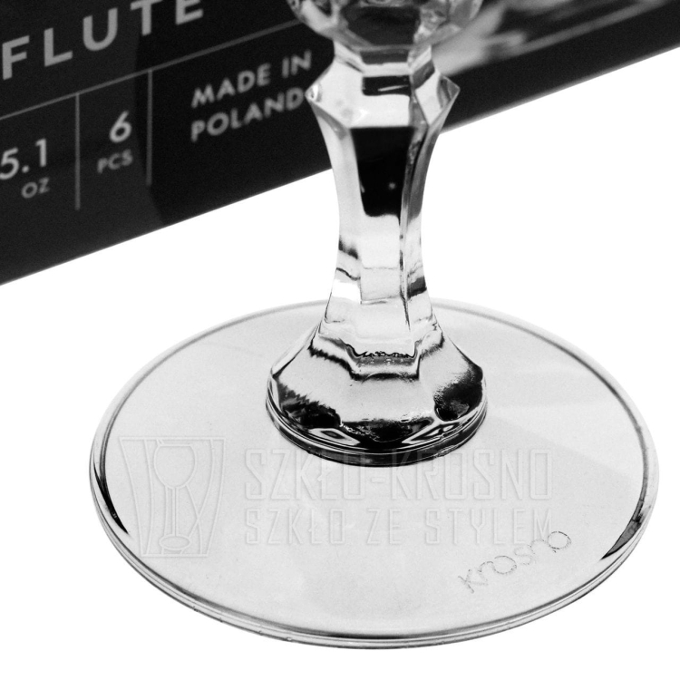 Kieliszki do wina czerwonego KROSNO Prestige KRISTA-DECO 220ml