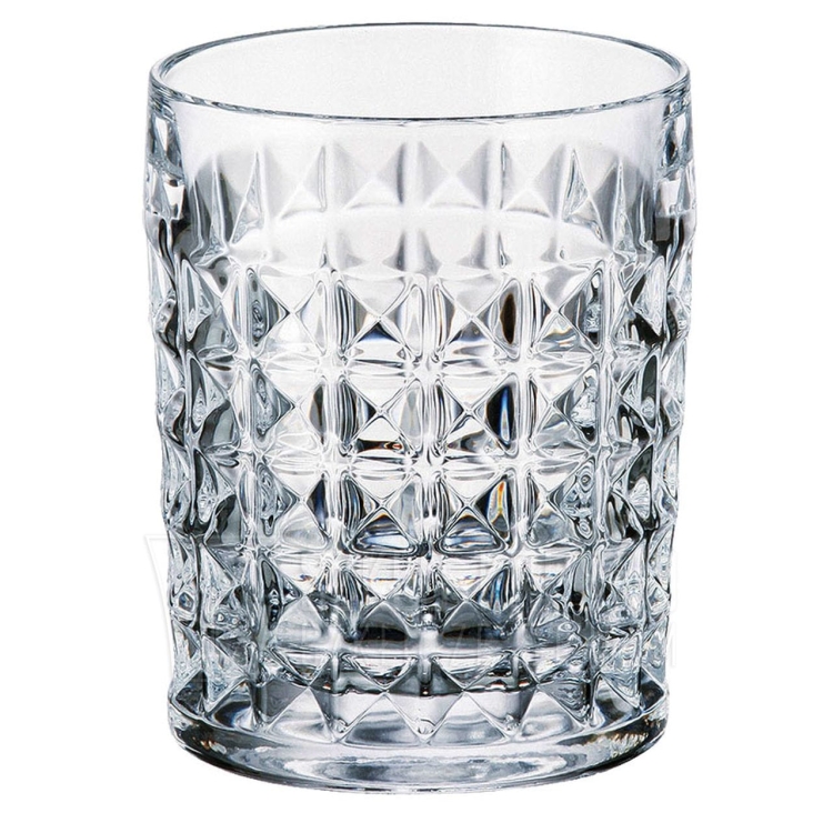 Kryształowy komplet do whisky BOHEMIA Diamond 6+1 karafka + szklanki