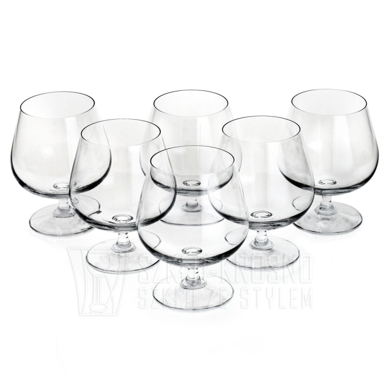 Duże kieliszki do koniaku brandy KROSNO Balance 480 / 510 ml