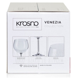 Kieliszki do wody KROSNO Venezia 480 ml