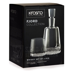 Ekskluzywny zestaw do whisky 6+1 KROSNO Fiord