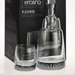 Ekskluzywny zestaw do whisky 6+1 KROSNO Fiord