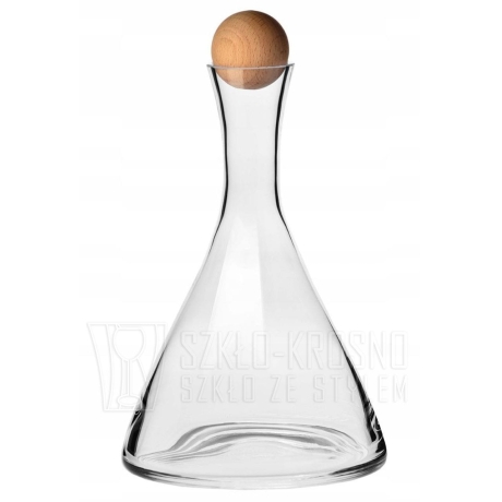 Przejdź do produktu Karafka z korkiem do serwowania wina KROSNO Wine Connoisseur 1L