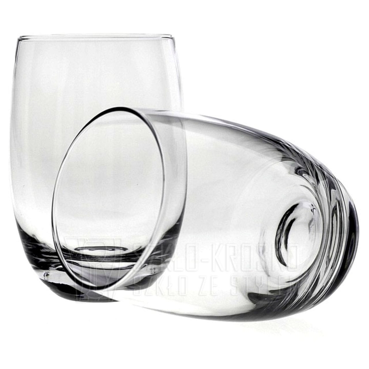 Szklanki long drink do soku wody drinków KROSNO Elite | 360 ml | 6 szt.