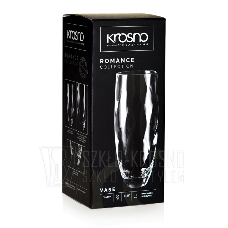 Wazon na kwiaty KROSNO Romance 30cm