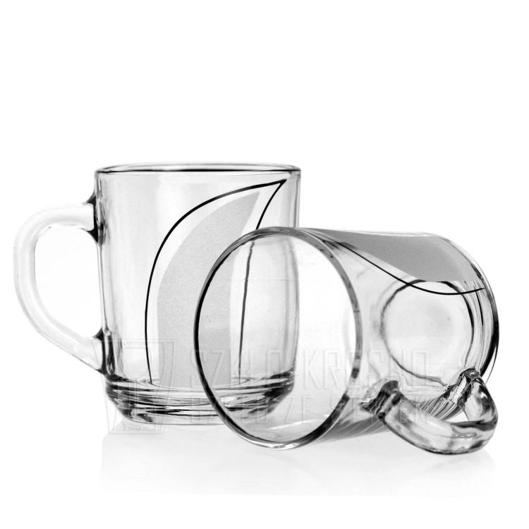 Komplet kubków do kawy, herbaty 220 ml PŁETWA