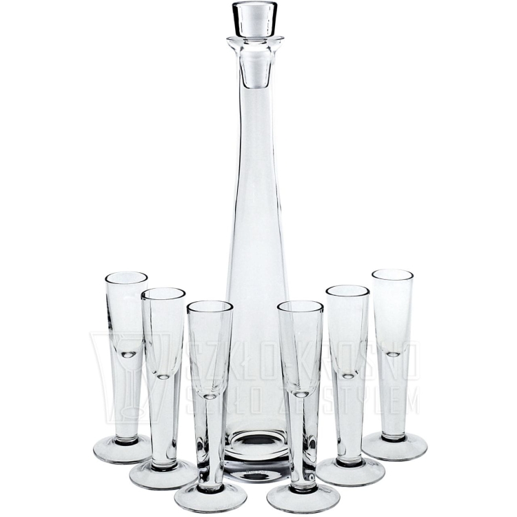 Komplet do likieru wódki nalewek KROSNO Empire 6+1