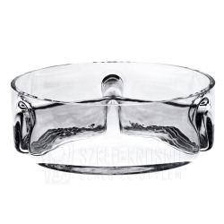 Salaterka trójdzielna na przekąski, słodycze KROSNO Sweet&amp;Savoury 24 cm